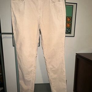 Loft Outlet Tan curvy Skinny Cords